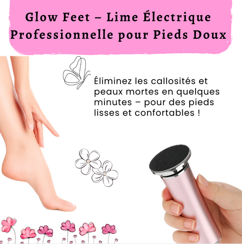Lime Électrique pour Pieds – Machine de Pédicure Anti-Callosités et Peaux Mortes